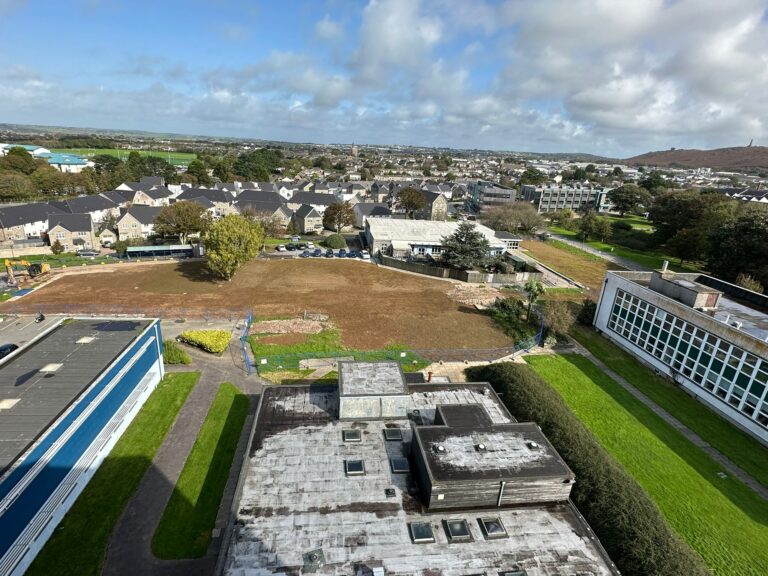 Cornwall College Aerial View