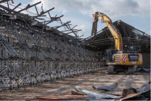 Demolition at Silverthorne Lane